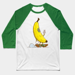 The Banana Skater Baseball T-Shirt